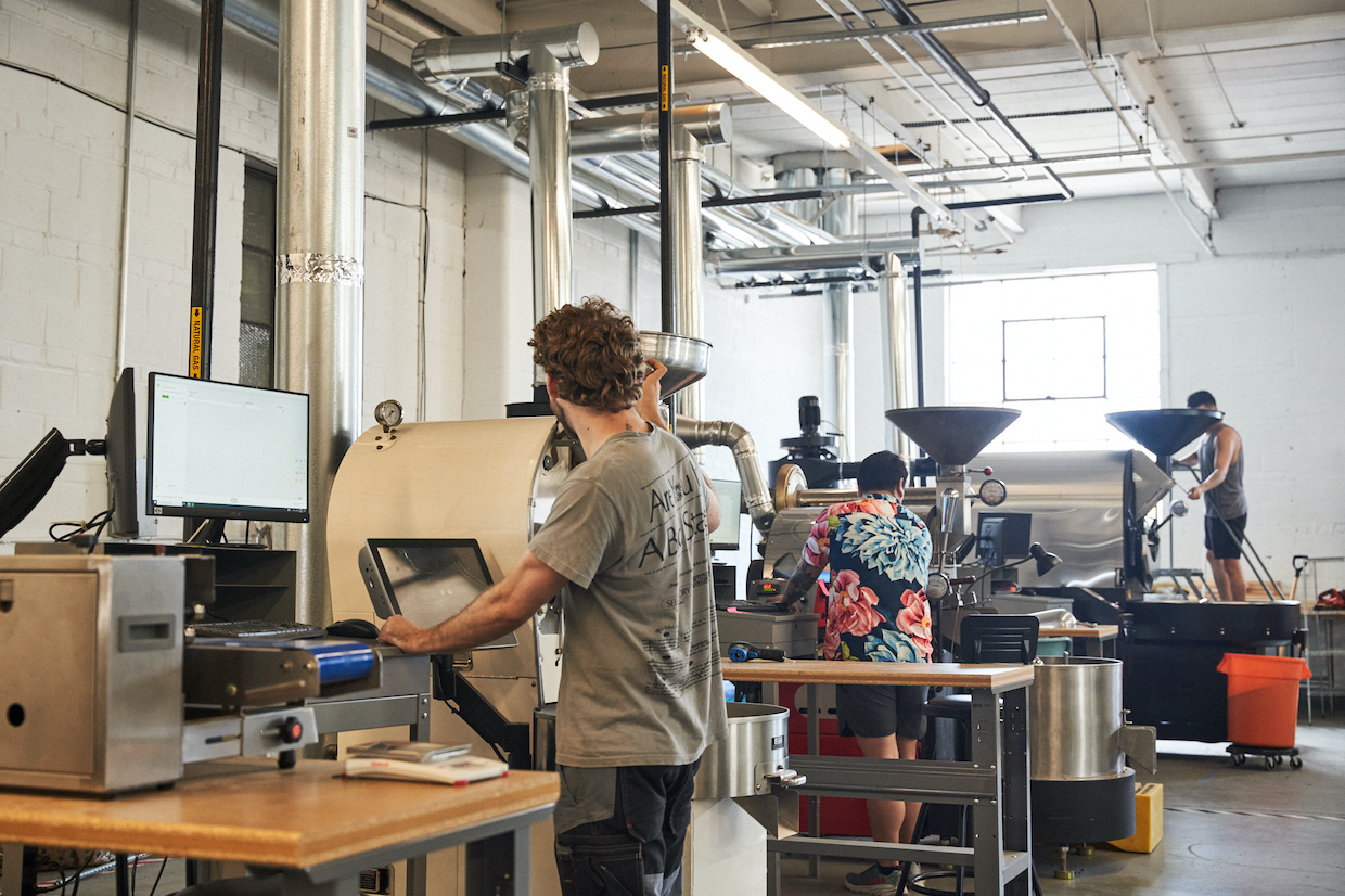 Multimodal roastery Queens NY