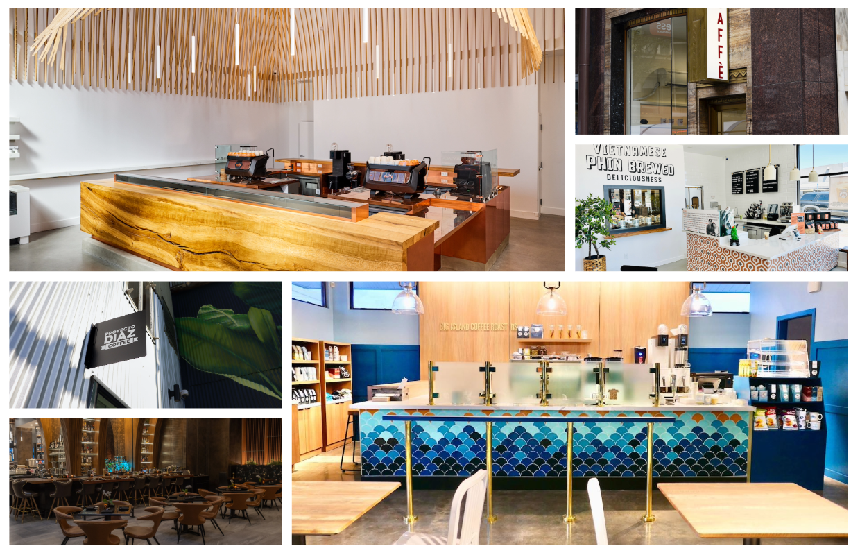 New West Coast coffee shops